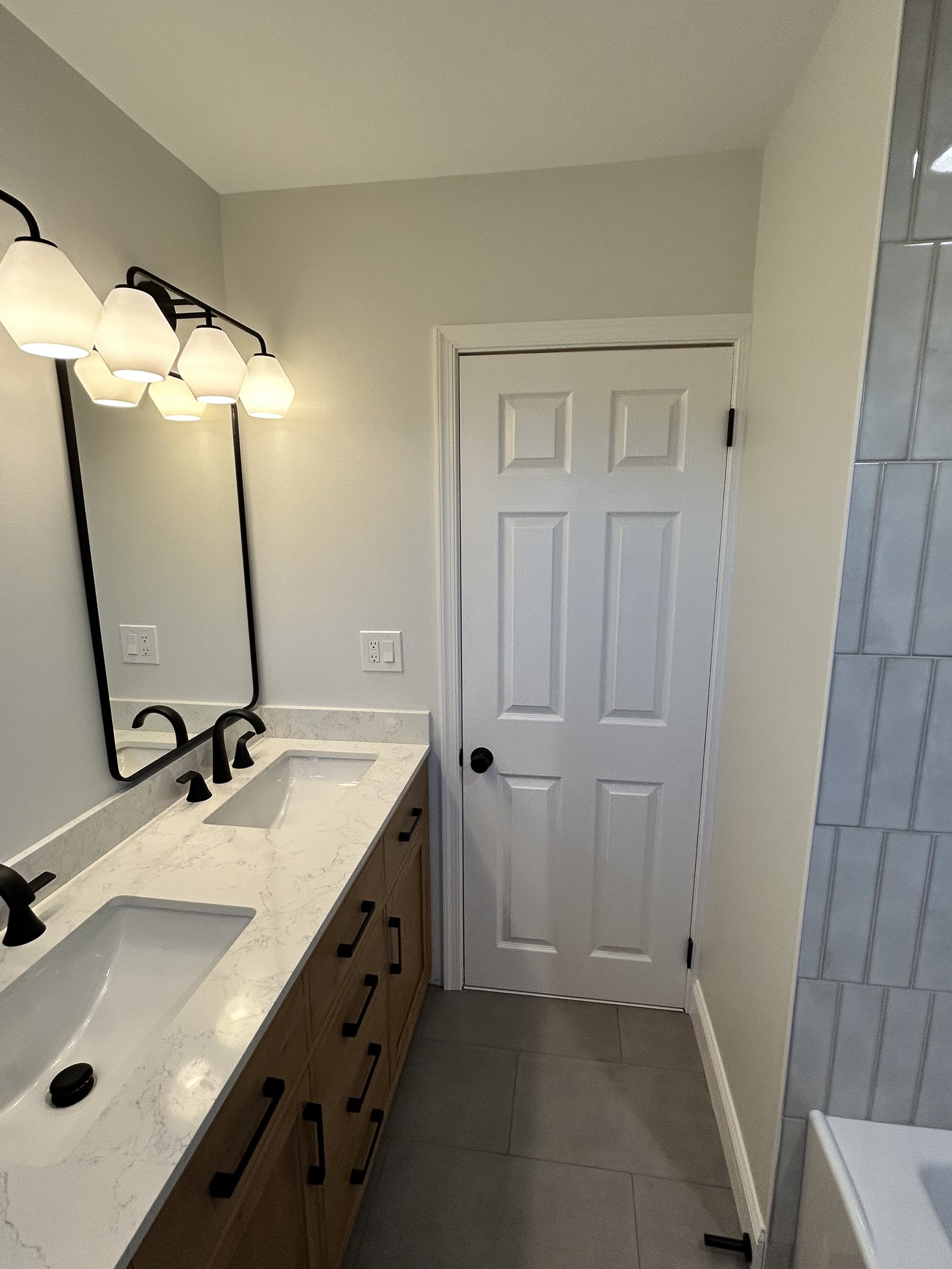 Bathroom remodel vanity in Chester County PA